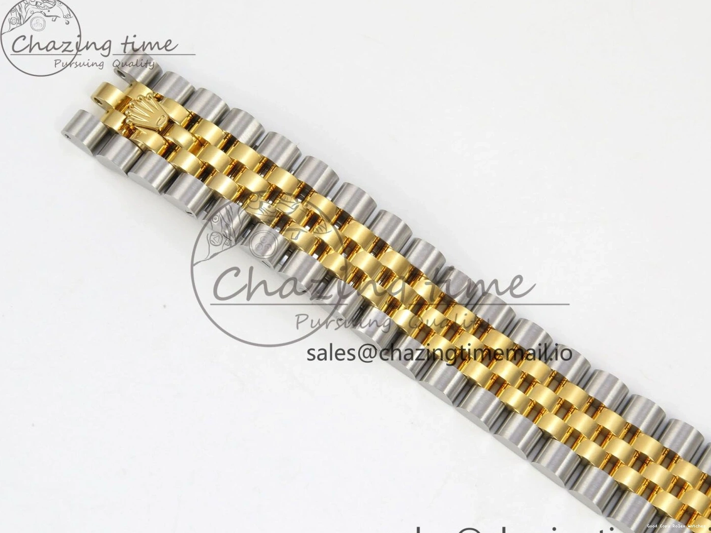 Good Copy Rolex Watches YG Diamonds Steel Bracelet 31 Jubilee THBF YG DateJust 1:1 Dial Edition Bezel SS 278383RBR 904L HZ Vibrant on Best 46 Diamonds Cal. 1220